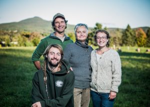 Pierre Jobin, Denise Bélanger, Nicholas et Jasmine Bélanger-Gulick