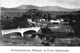 Pont international de East Richford