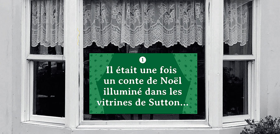 Vitrines de Noël à Sutton