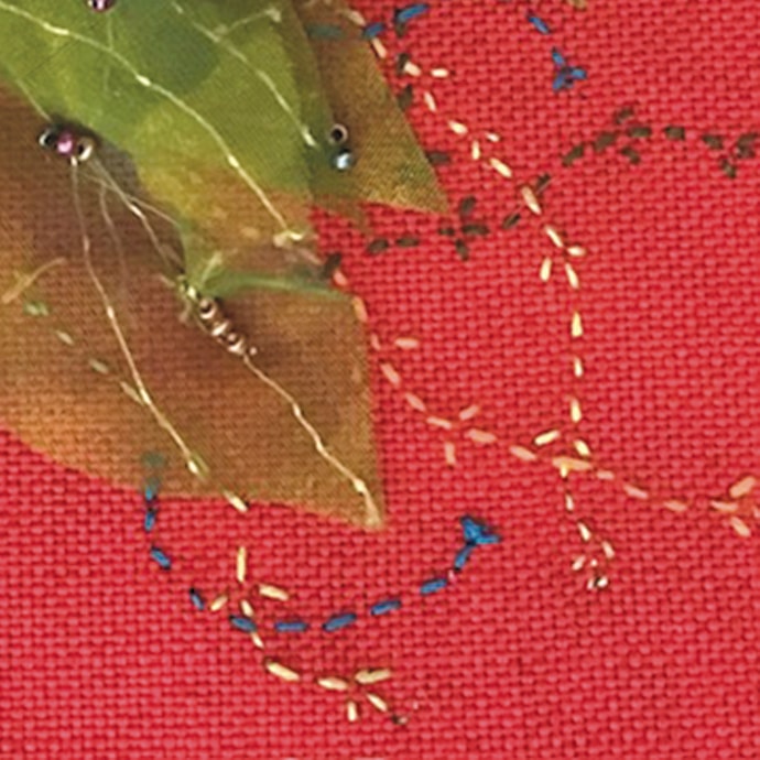 broderies art textile Abercorn